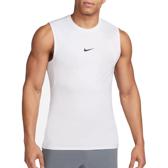 Nike men's pro sleeveless fitted top hotsell