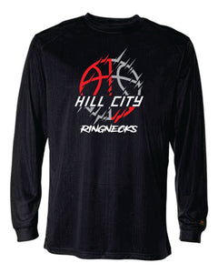 Badger Long Sleeve Dri-Fit Tee- HCHS Boys Basketball