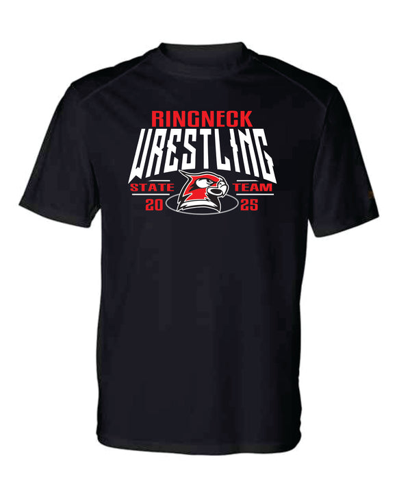 Badger Dri Fit T-Shirt- HCHS State Wrestling 2025