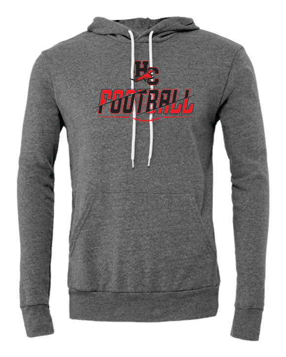 Bella Canvas Hooded Sweatshirt- HCJH & Rec Tackle FB 2025