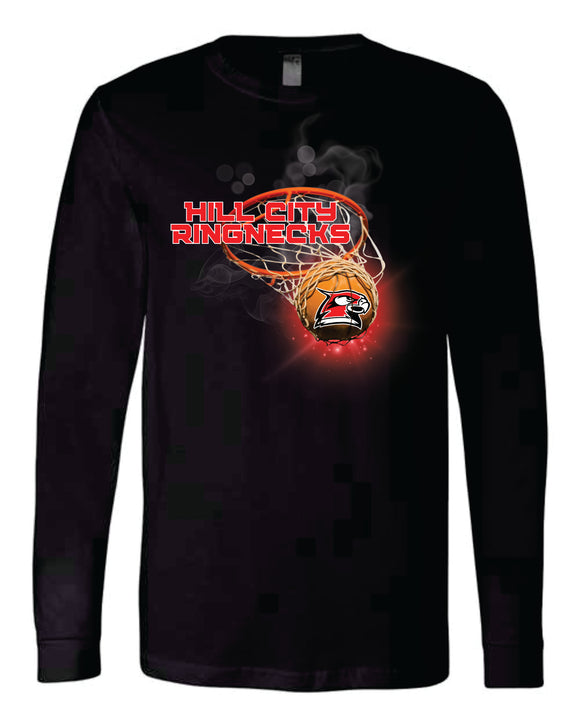 Bella Canvas Long Sleeve T-Shirt- HCJH Basketball 2025