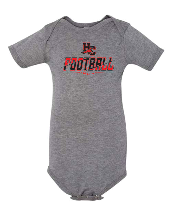 Bella Canvas Infant One Piece- HCJH & Rec Tackle FB 2025