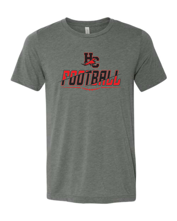 Bella Canvas Short Sleeve T-Shirt- HCJh & Rec Tackle FB 2025