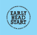 Early Head Start Circle (Black Text) T-Shirt