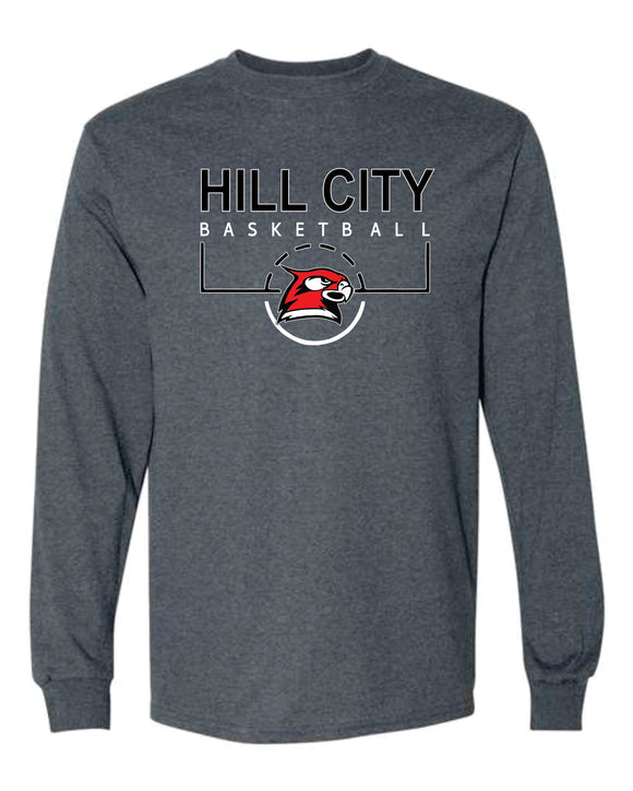 Gildan Long Sleeve Tee- HCHS Girls Basketball