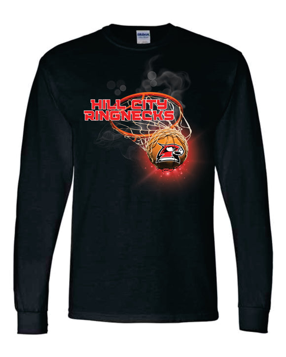 Gildan Long Sleeve Tee- HCJH Basketball 2025
