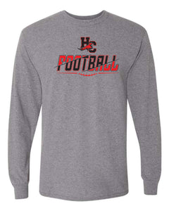 Gildan Long Sleeve Tee- HCJH & Rec Tackle FB 2025