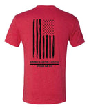 Red Friday T-shirt in support of Jayce Hamel- Bella Triblend tee