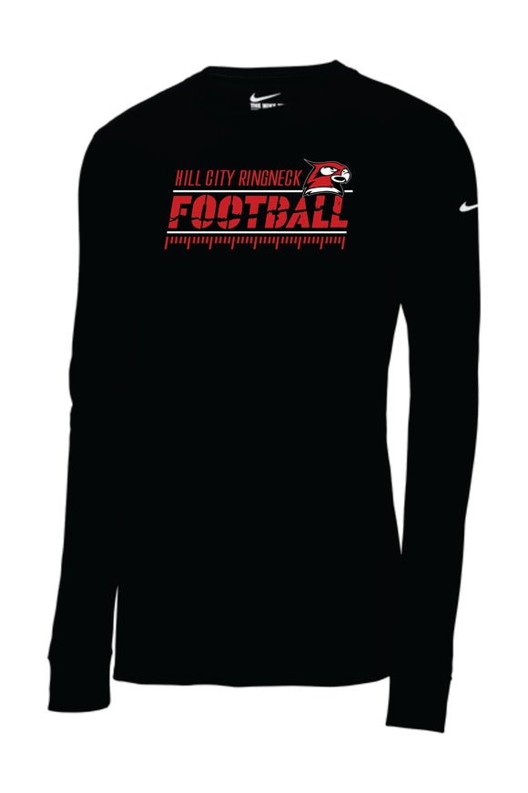 Nike Dri-FIT Cotton/Poly Long Sleeve Tee - HCHS FB 2025