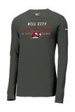 Nike Dri-FIT Cotton/Poly Long Sleeve Tee - HCHS FB 2024