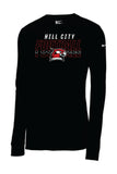 Nike Dri-FIT Cotton/Poly Long Sleeve Tee - HCHS FB 2024