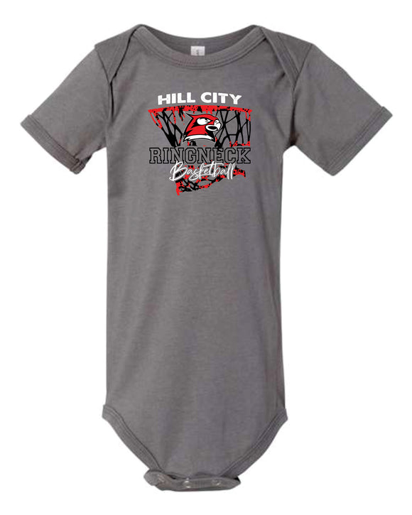 Bella Canvas Infant One Piece- HCJH Girls Basketball 2025
