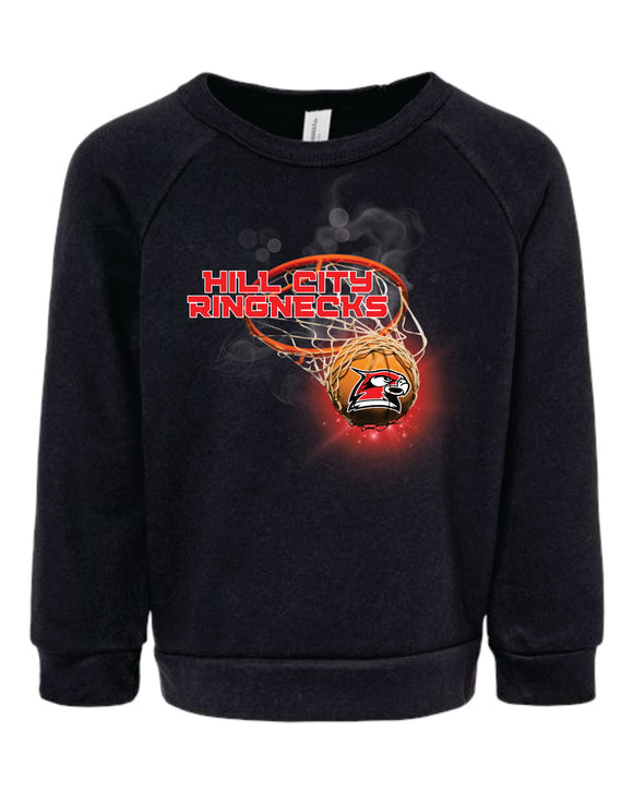 Bella Toddler Crewneck Sweatshirt - HCJH Basketball 2025
