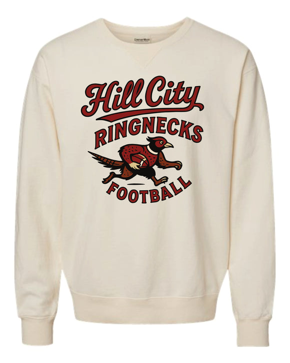 Vintage Ringneck Football Crewneck Sweatshirt
