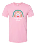 Early Headstart Rainbow T-Shirt (Heathered Colors)