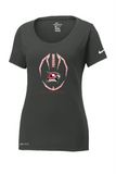 Nike Ladies Dri-FIT Cotton/Poly Scoop Neck Tee