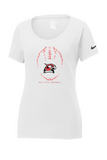 Nike Ladies Dri-FIT Cotton/Poly Scoop Neck Tee